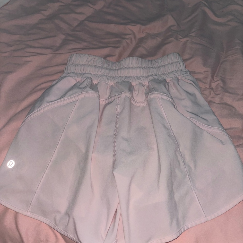 lululemon athletica Pink Athletic Shorts Lightweight Elastic Waist size 2